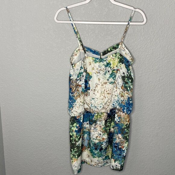 See U Soon Green Key Hole Sleeveless Dress Size Small - Picture 2 of 7